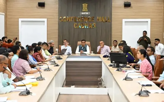 Cachar Guardian Minister Jayanta Mallabaruah Reviews Flood Situation